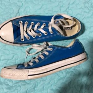 Blue Converse